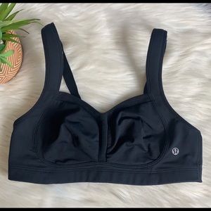 lululemon • bra for sports athleisure black 34c